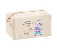 Planetee Trouse Multifonction Commissaire de Police Les Autres vs Moi | Trousse Scolaire Fournitures Bureau Maquillage Idée Cadeau Collègue Noël Anniversaire