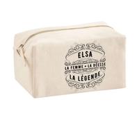 Planetee Trouse Multifonction Elsa Femme Déesse Légende | Trousse Scolaire Fournitures Bureau Maquillage Idée Cadeau Collègue Noël Anniversaire