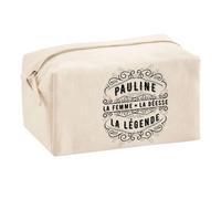 Planetee Trouse Multifonction Pauline Femme Déesse Légende | Trousse Scolaire Maquillage Idée Cadeau Collègue Noël Anniversaire | Trousse pour Fournitures Scolaires et de Bureau