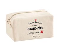 Planetee Trouse Multifonction Petit Bazar d'un Grand-Père d'amour | Trousse Scolaire Fournitures Bureau Maquillage Idée Cadeau Collègue Noël Anniversaire