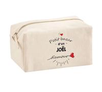Planetee Trouse Multifonction Petit Bazar d'un Joël d'amour | Trousse Scolaire Fournitures Bureau Maquillage Idée Cadeau Collègue Noël Anniversaire
