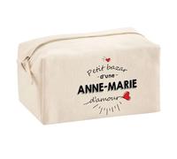 Planetee Trouse Multifonction Petit Bazar d'une Anne-Marie d'amour | Trousse Scolaire Fournitures Bureau Maquillage Idée Cadeau Collègue Noël Anniversaire