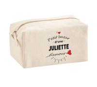 Planetee Trouse Multifonction Petit Bazar d'une Juliette d'amour | Trousse Scolaire Maquillage Idée Cadeau Collègue Noël Anniversaire | Trousse pour Fournitures Scolaires et de Bureau