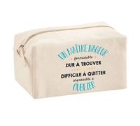 Planetee Trouse Multifonction Un Maître Nageur Formidable | Trousse Scolaire Maquillage Idée Cadeau Collègue Noël Anniversaire | Trousse pour Fournitures Scolaires et de Bureau
