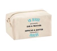 Planetee Trouse Multifonction Un Trader Formidable | Trousse Scolaire Maquillage Idée Cadeau Collègue Noël Anniversaire | Trousse pour Fournitures Scolaires et de Bureau