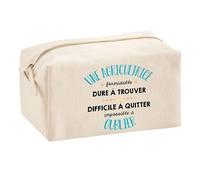 Planetee Trouse Multifonction Une Agricultrice Formidable | Trousse Scolaire Maquillage Idée Cadeau Collègue Noël Anniversaire | Trousse pour Fournitures Scolaires et de Bureau
