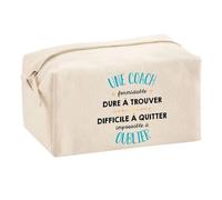 Planetee Trouse Multifonction Une Coach Formidable | Trousse Scolaire Maquillage Idée Cadeau Collègue Noël Anniversaire | Trousse pour Fournitures Scolaires et de Bureau