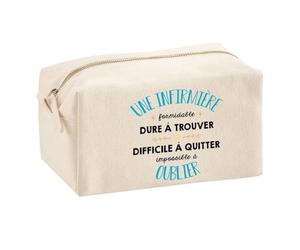 Planetee Trouse Multifonction Une Infirmière Formidable | Trousse Scolaire Maquillage Idée Cadeau Collègue Noël Anniversaire | Trousse pour Fournitures Scolaires et de Bureau