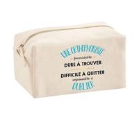 Planetee Trouse Multifonction Une Orthophoniste Formidable | Trousse Scolaire Maquillage Idée Cadeau Collègue Noël Anniversaire | Trousse pour Fournitures Scolaires et de Bureau