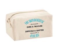 Planetee Trouse Multifonction Une Snowboardeuse Formidable | Trousse Scolaire Fournitures Bureau Maquillage Idée Cadeau Collègue Noël Anniversaire