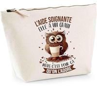 Planetee Trousse Aide-Soignante - Pochette de Rangement Utile - Cadeau Remerciement, Retraite (Trousse Aide-Soignante - Pochette de Rangement Utile - Cadeau Remerciement, Retraite Grain)