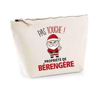 Planetee Trousse Bérengère Pas Touche Père Noël - Secret Santa Cadeau Noël Humour Insolite Collègue