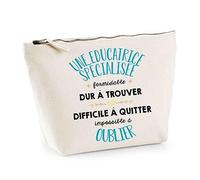 Planetee Trousse Educatrice spécialisée Formidable - Pochette de Toilette Maquillage Idée Cadeau Femme Mamie Fête des Mères