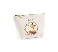 Planetee Trousse Emy Bébé d'amour Renard - Pochette Enfant Mignonne Toilette Idée Cadeau pour Bambin, Cadeau Naissance