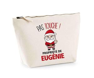 Planetee Trousse Eugénie Pas Touche Père Noël - Secret Santa Cadeau Noël Humour Insolite Collègue