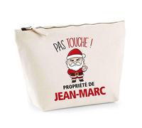 Planetee Trousse Jean-Marc Pas Touche Père Noël - Secret Santa Cadeau Noël Humour Insolite Collègue