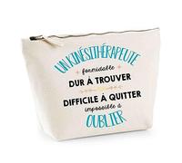 Planetee Trousse Kinésithérapeute Formidable - Pochette de Toilette Maquillage Idée Cadeau Femme Mamie Fête des Mères