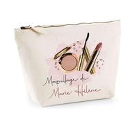 Planetee Trousse Le Maquillage de Marie-Hélène - Pochette Maquillage Routine Beauté Cadeau Anniversaire Femme Fête des Mères Mamies