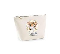 Planetee Trousse Louise Amour Etat Pur Tigre - Pochette Bébé et Enfant Mignonne Idée Cadeau pour Bambin, Cadeau Naissance
