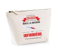 Planetee Trousse Marraine Infirmière | Idée Cadeau Travail Retraite Trousse Maquillage vanity Toilette