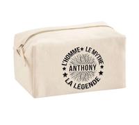 Planetee Trousse Multifonction Anthony Homme Mythe Légende étoile | Trousse Scolaire Maquillage Idée Cadeau Collègue Noël Anniversaire | Trousse pour Fournitures Scolaires et de Bureau