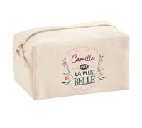 Planetee Trousse Multifonction Camille la Plus Belle - Pochette Maquillage Make-up Trousse pour Fournitures Bureau Cadeau Fête des Mères Anniversaire Soeur Noël Tata Marraine