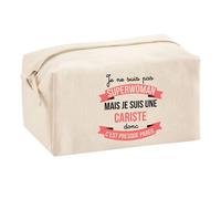 Planetee Trousse Multifonction Cariste Super-Héros Femme | Trousse Scolaire Maquillage Idée Cadeau Collègue Noël Anniversaire | pour Fournitures Scolaires et de Bureau