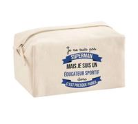 Planetee Trousse Multifonction Éducateur Sportif Super-Héros Homme | Trousse Scolaire Maquillage Idée Cadeau Collègue Noël Anniversaire | pour Fournitures Scolaires et de Bureau