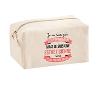 Planetee Trousse Multifonction Esthéticienne Super-Héros Femme | Trousse Scolaire Maquillage Idée Cadeau Collègue Noël Anniversaire | pour Fournitures Scolaires et de Bureau