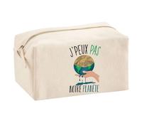 Planetee Trousse Multifonction J'peux Pas Sauver Notre Trousse Scolaire Maquillage Idée Cadeau Collègue Noël Anniversaire | Trousse pour Fournitures Scolaires et de Bureau