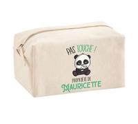 Planetee Trousse Multifonction Mauricette Pas Touche Panda | Trousse Scolaire Maquillage Idée Cadeau Collègue Noël Anniversaire | Trousse pour Fournitures Scolaires et de Bureau