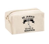 Planetee Trousse Multifonction Ne sous-Estimez Pas Marathon Personnalisable Prénom Idée Cadeau