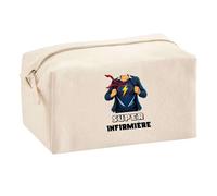 Planetee Trousse Multifonction Super Infirmière - Trousse de Maquillage, Trousse pour Fournitures Scolaires et de Bureau Fêtes des mères Noël