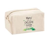 Planetee Trousse Multifonction Une Cycliste Inoubliable | Trousse Scolaire Fournitures Bureau Maquillage Idée Cadeau Collègue Noël Anniversaire