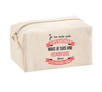 Planetee Trousse Multifonction Vendeuse Super-Héros Femme | Trousse Scolaire Maquillage Idée Cadeau Collègue Noël Anniversaire | pour Fournitures Scolaires et de Bureau