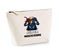 Planetee Trousse Super Magicienne - Idée Fête des mères Cadeau Travail Retraite Trousse Maquillage Toilette