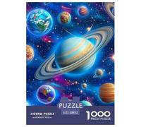 planètes cosmiques 1000 Pièces Puzzles pour Adultes sur Le Thème De paysages naturels Classique Impossible Parfait Les Amateurs DécoRation De La Maison 52x38cm/1000pcs