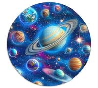 planètes cosmiques Papier Puzzle Jeu De Société Adulte Pièces Parfaitement Assorties 1000 Pièces exoplanètes Casse-tête Qualité Premium pour Adultes 1000pcs (67.5x67.5cm)