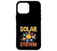 Planètes du système Solaire éducatif Science Spatiale Coque pour iPhone 16 Pro Max