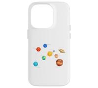 Planètes du système Solaire, Terre, Soleil, Sciences spatiales pour Enfants, Adultes Coque pour iPhone 14 Pro