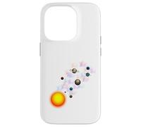 Planètes du système Solaire, Terre, Soleil, Sciences spatiales pour Enfants, Adultes Coque pour iPhone 14 Pro