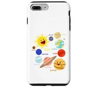 Planètes du système Solaire, Terre, Soleil, Sciences spatiales pour Enfants, Adultes Coque pour iPhone 7 Plus/8 Plus