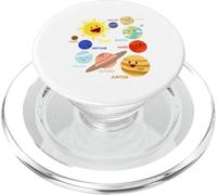Planètes du système Solaire, Terre, Soleil, Sciences spatiales pour Enfants, Adultes PopSockets PopGrip pour MagSafe