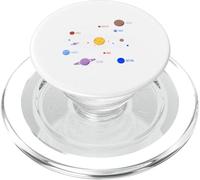 Planètes du système Solaire, Terre, Soleil, Sciences spatiales pour Enfants, Adultes PopSockets PopGrip pour MagSafe