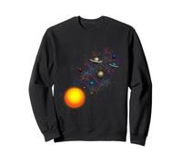Planètes du système Solaire, Terre, Soleil, Sciences spatiales pour Enfants, Adultes Sweatshirt