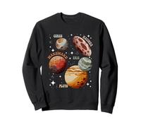 Planètes naines SolarSystem Ceres Eris Pluto Haumea Space Sweatshirt