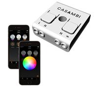 Planetitaly Contrôleur Lumières LED CASAMBI CBU TED Bluetooth 230 V Interrupteur Mural Traditionnel Compatible Android iOS