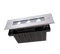 planetitaly Spot LED asymétrique rectangulaire piétinable sol spot IP67 4,5 W