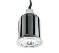 Planetitaly Spot LED RGBW 12W 24V 24 Volts Ampoule LED Dimmable Multi Couleur Chromothérapie Jougs de Lumière RGB + Blanc Spot Synchronisé Mixer DMX512 Puce Led High Power 4 x 3W RGB+Blanc