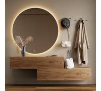 Planetmöbel Meuble d’Entrée avec Armoire Murale 2X 140 cm